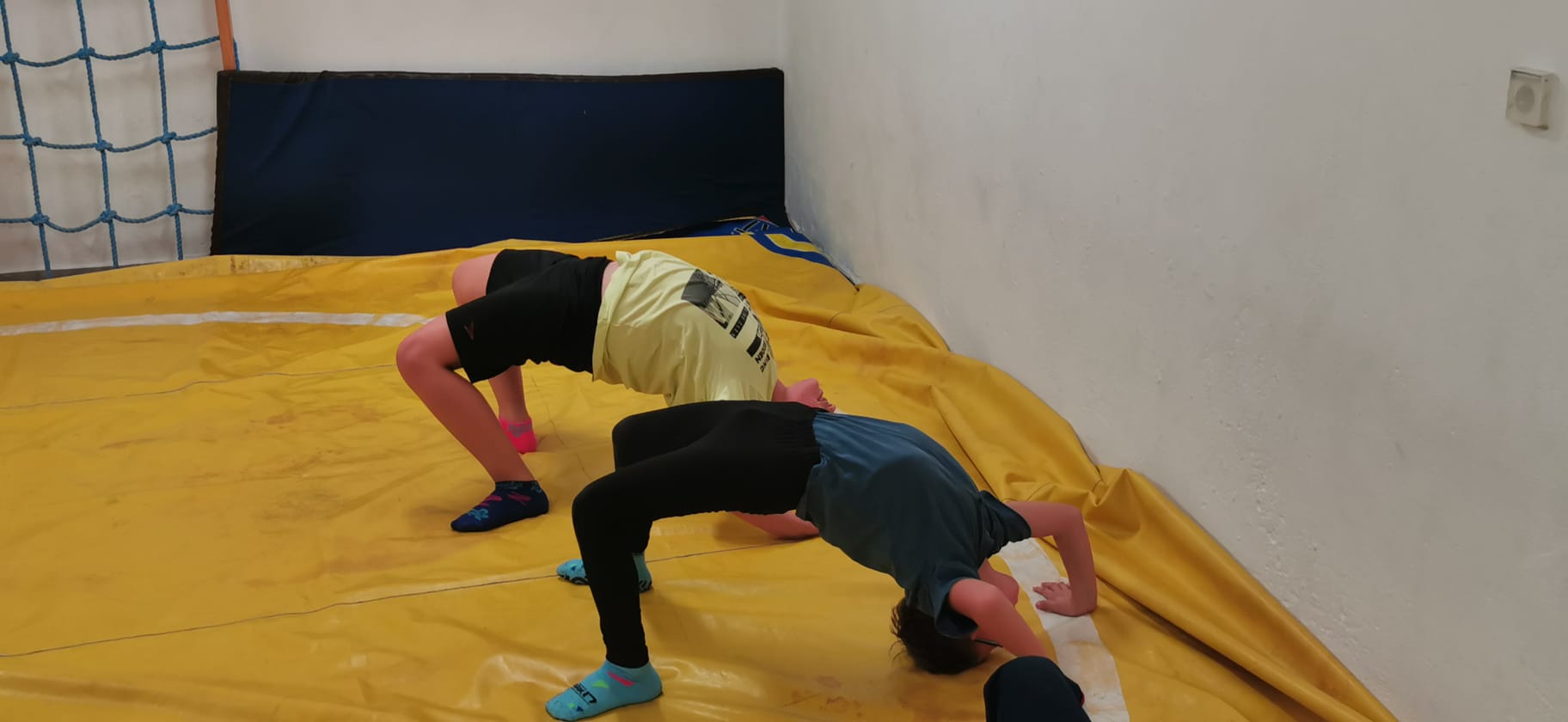 Trening zapaśniczy