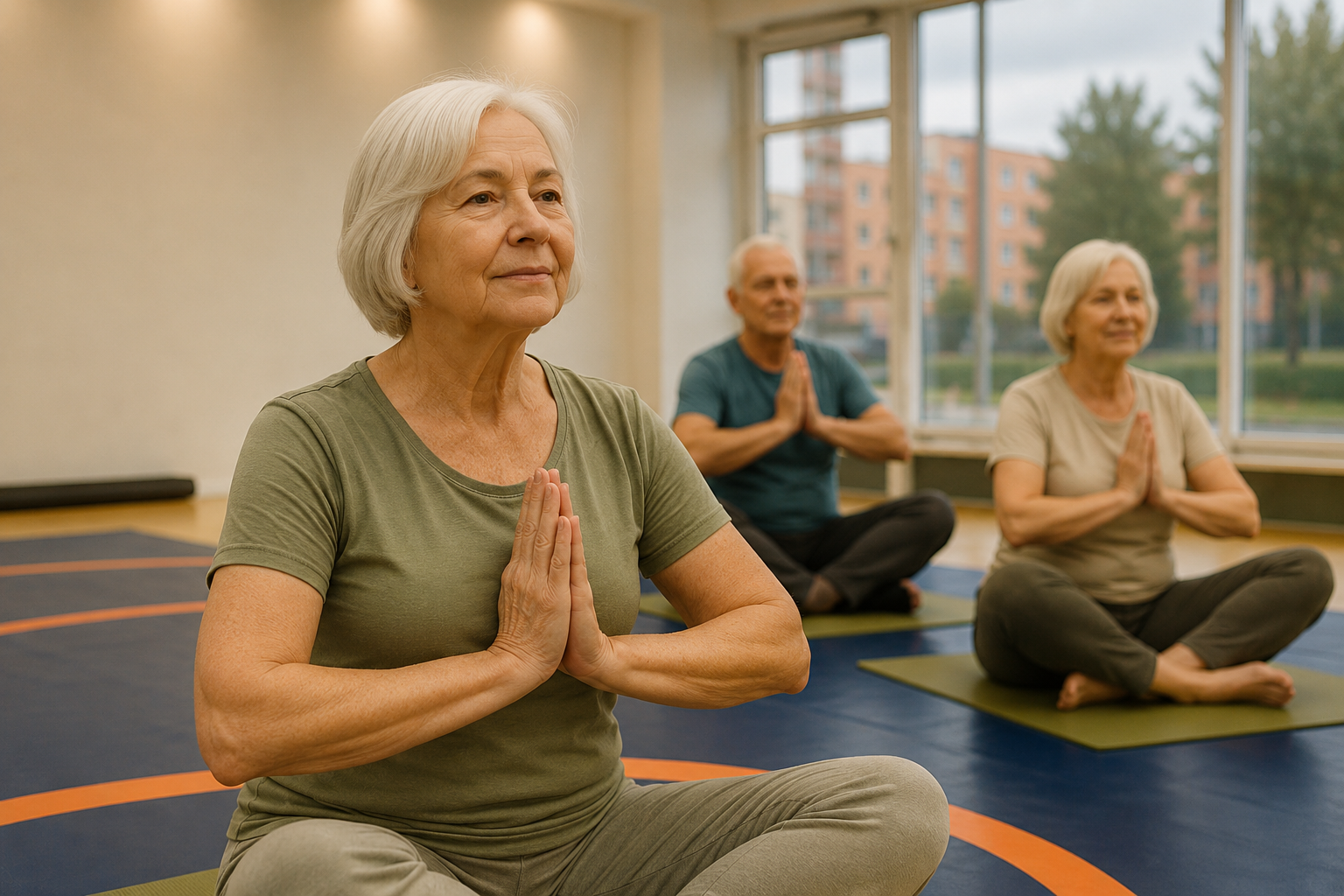Senior joga